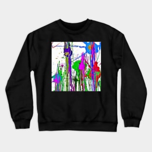 Classical Abstraction Crewneck Sweatshirt